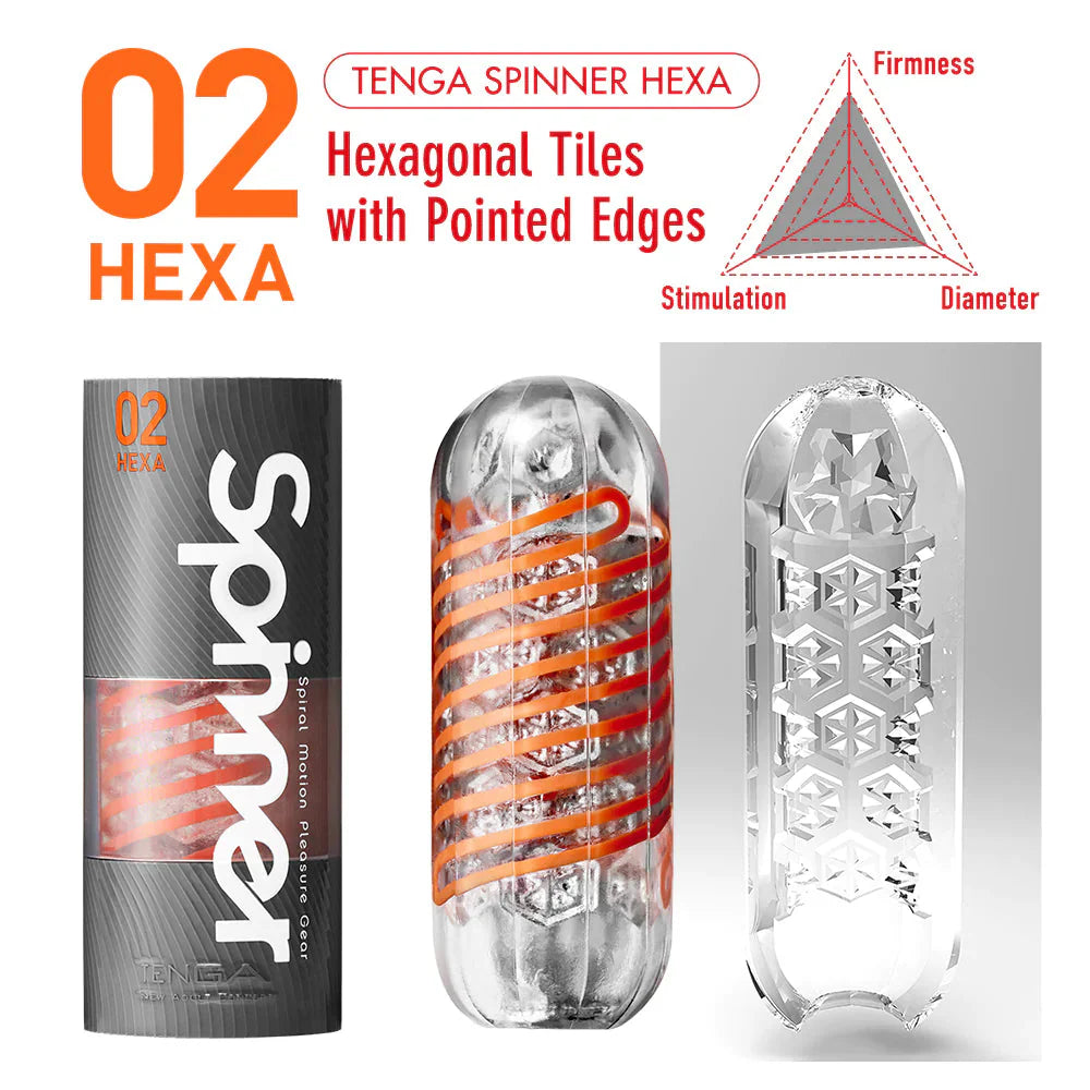 TENGA Spinner 02 Hexa Stroker