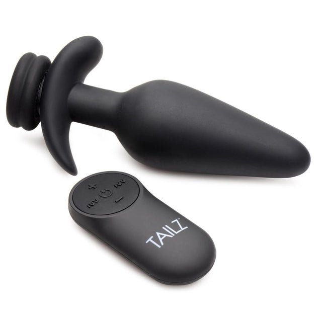 Tailz Snap On Interchangeable Vibrating Silicone Anal Plug