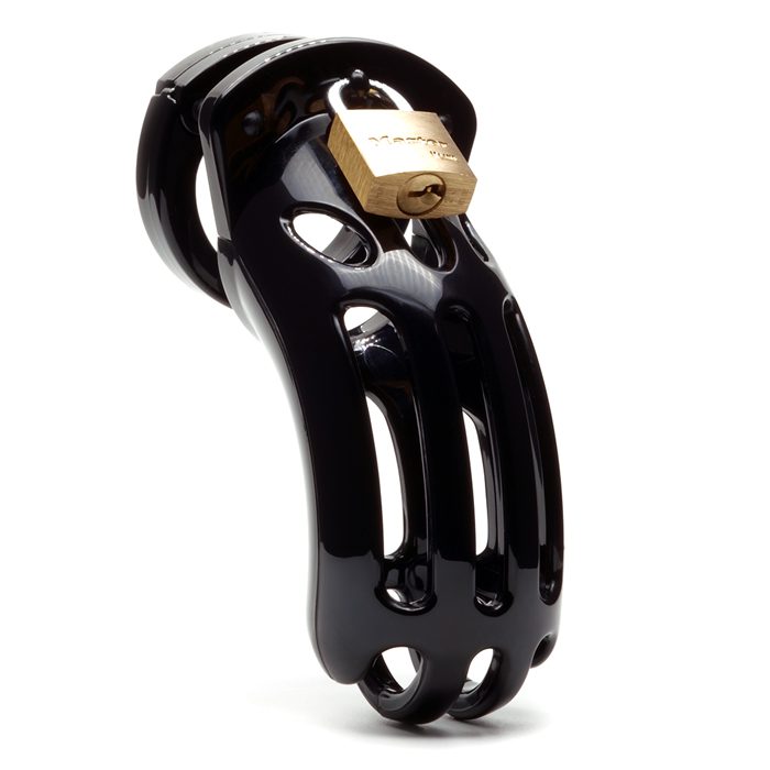 The Curve Black Male Chastity Device