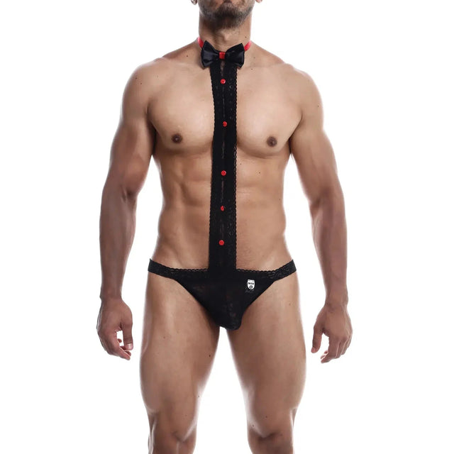 Tuxedo Lace Jockstrap