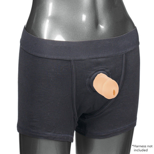 Ultra-Soft STP Hollow 5 Inch Packer Dildo