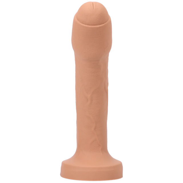 Uncut #2 6.5" Dual Density Dildo - Honey