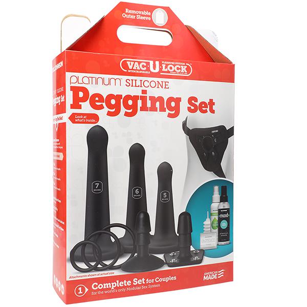 Vac-U-Lock Silicone Pegging Set