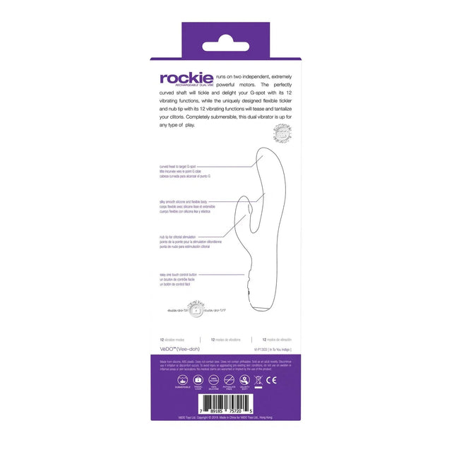 VeDO Rockie Rechargeable Dual Vibe