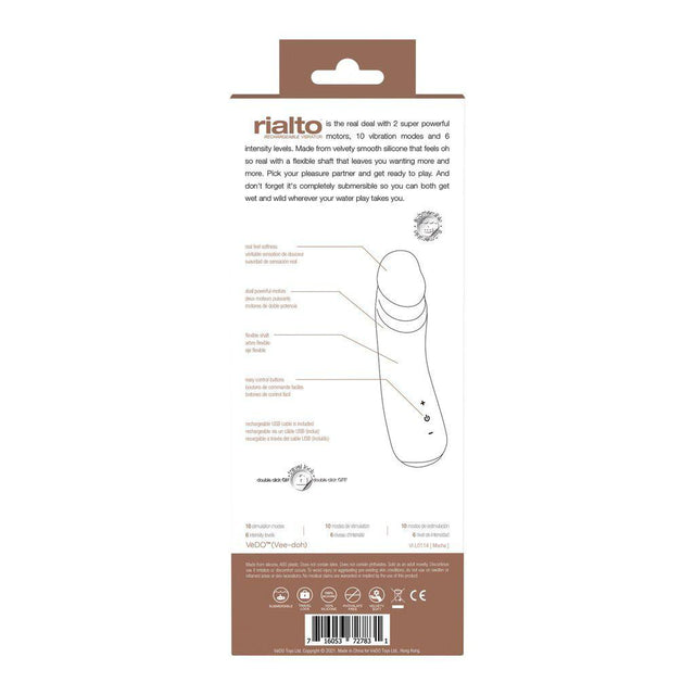 VeDO Rialto Rechargeable Vibe