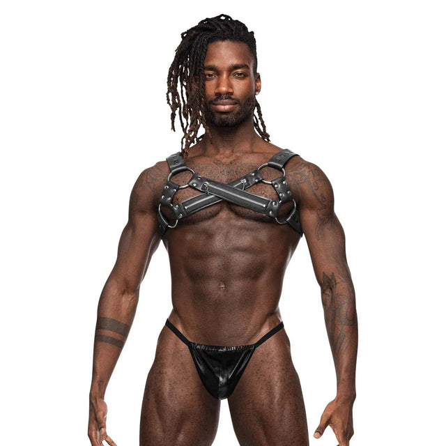 Virgo PU Leather Chest Harness