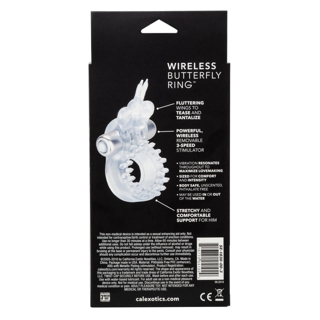 Wireless Butterfly Vibrating Cock Ring