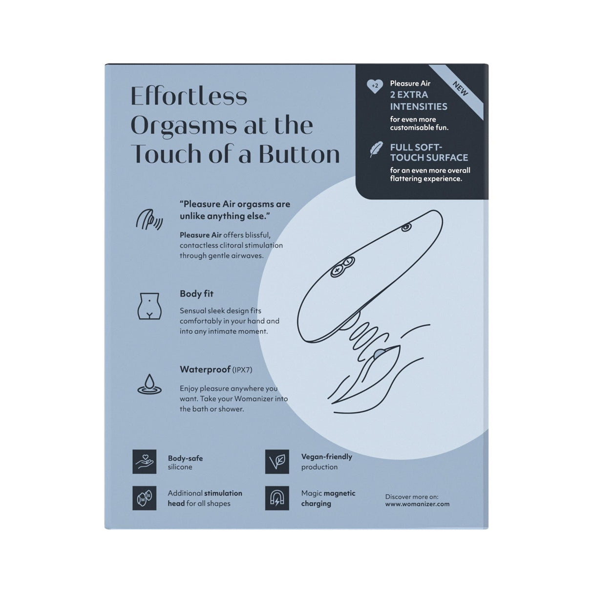 Womanizer Classic 2 Pleasure Air Clit Stimulator