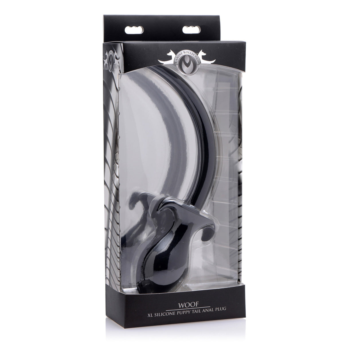 Woof XL Silicone Puppy Tail Butt Plug