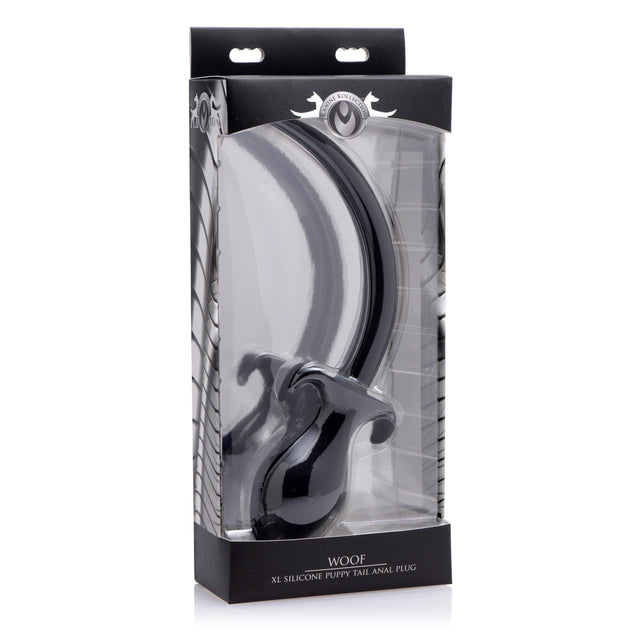 Woof XL Silicone Puppy Tail Butt Plug