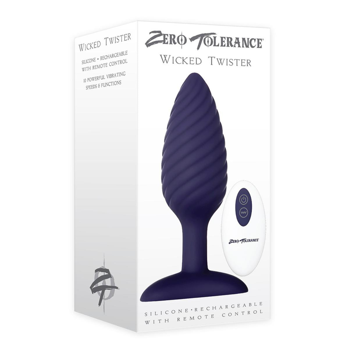 Zero Tolerance Wicked Twister Rechargeable Butt Plug