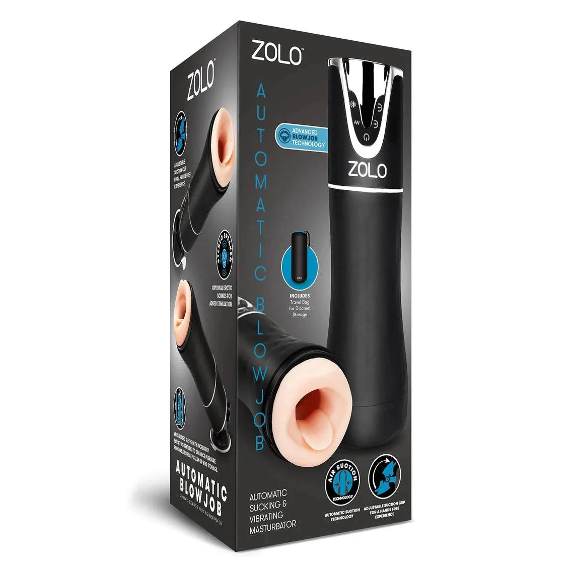 Zolo Automatic Blowjob Sucking & Vibrating Masturbator