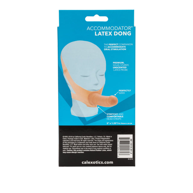 Accommodator Chin Dildo