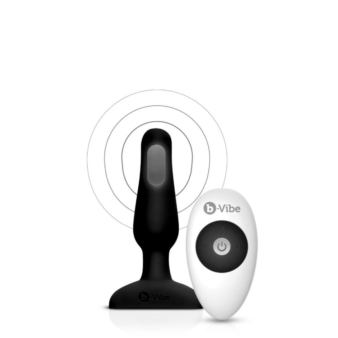b-Vibe Novice Vibrating Silicone Butt Plug
