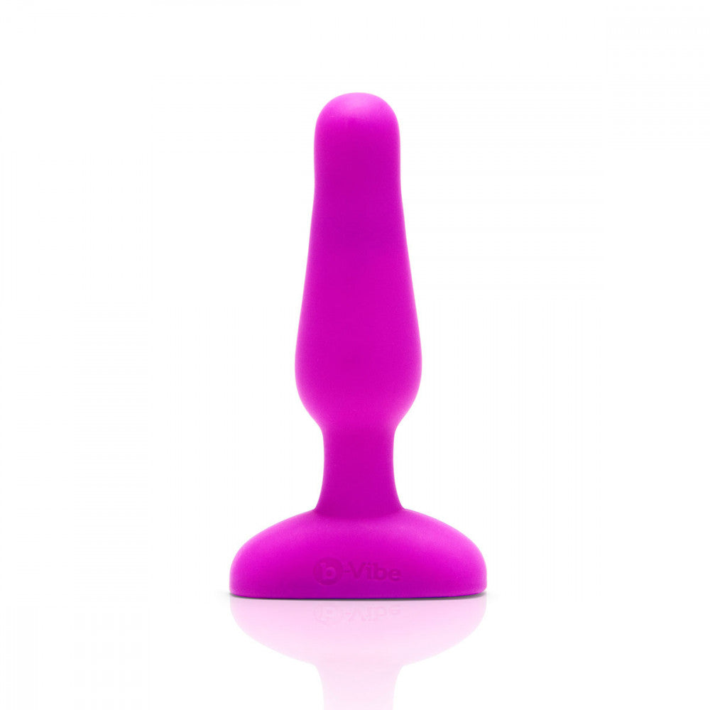 b-Vibe Novice Vibrating Silicone Butt Plug