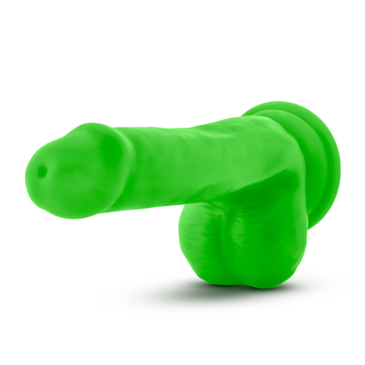 Blush Neo Elite 6 Inch Silicone Dual Density Cock with Balls