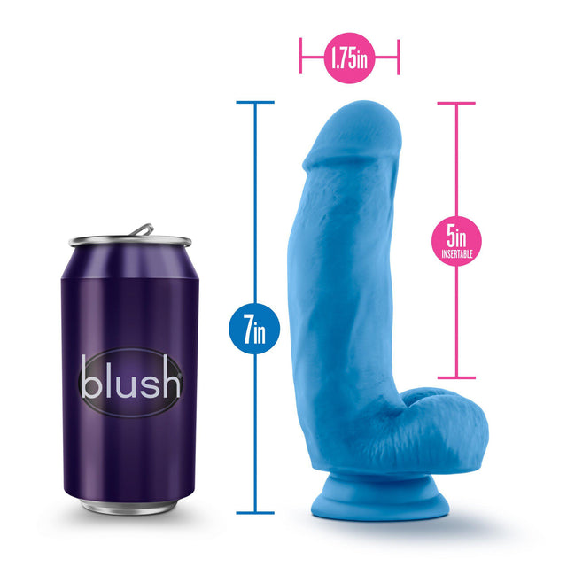 Blush Neo Elite Silicone Dual Density Cock