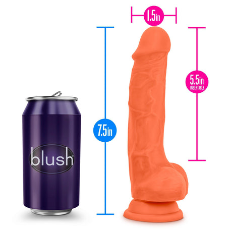 Blush Neo Elite Silicone Dual Density Cock