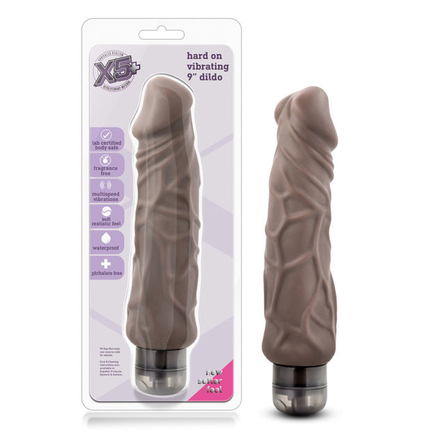 Blush X5 Plus Hard On Vibrating Dildo