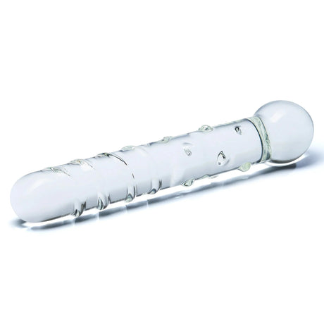 Callisto Clear 7 Inch Glass Dildo