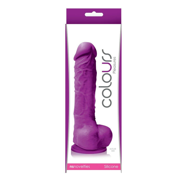 Colours Pleasures Dildo with Suction Cup