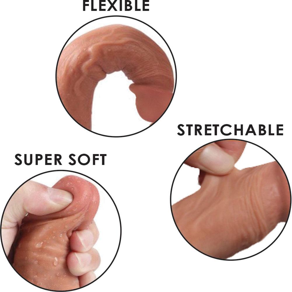 Curve Novelties Easy Rider Dual Density Silicone Dildo