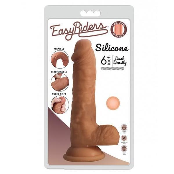 Curve Novelties Easy Rider Dual Density Silicone Dildo