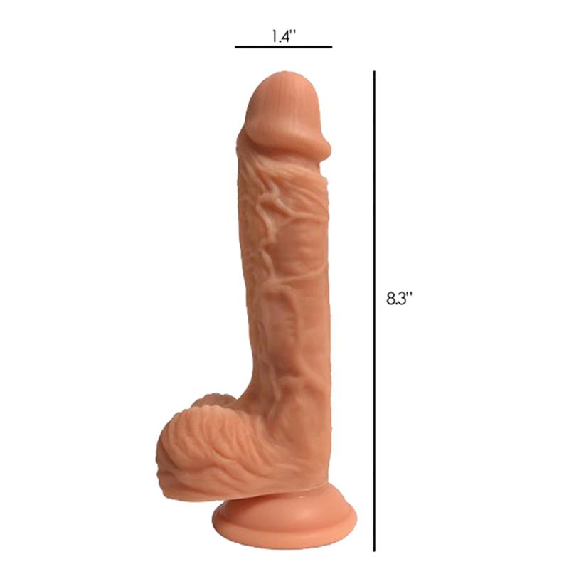Curve Novelties Easy Rider Dual Density Silicone Dildo