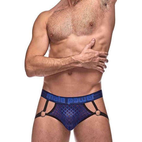 Diamond Mesh Jock Ring