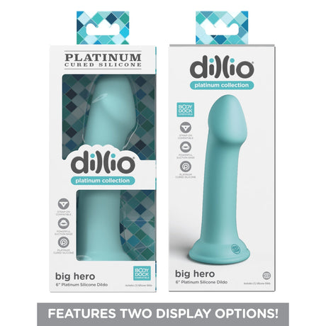 Dillio Platinum Big Hero Silicone Dildo