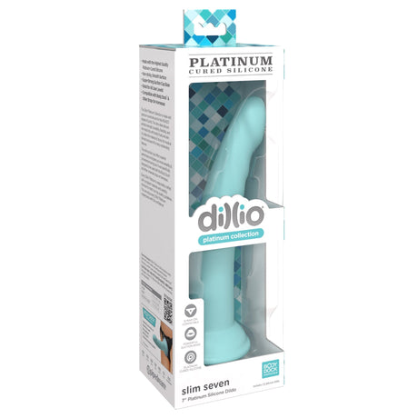 Dillio Platinum Slim Seven Silicone Dildo