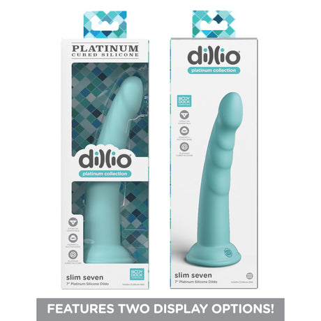 Dillio Platinum Slim Seven Silicone Dildo