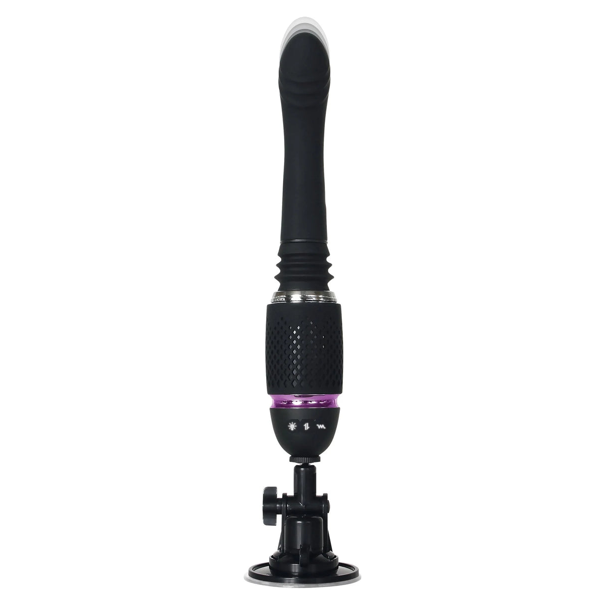 Evolved Thrust & Go Vibrator with 2 Silicone Shaft Attachments