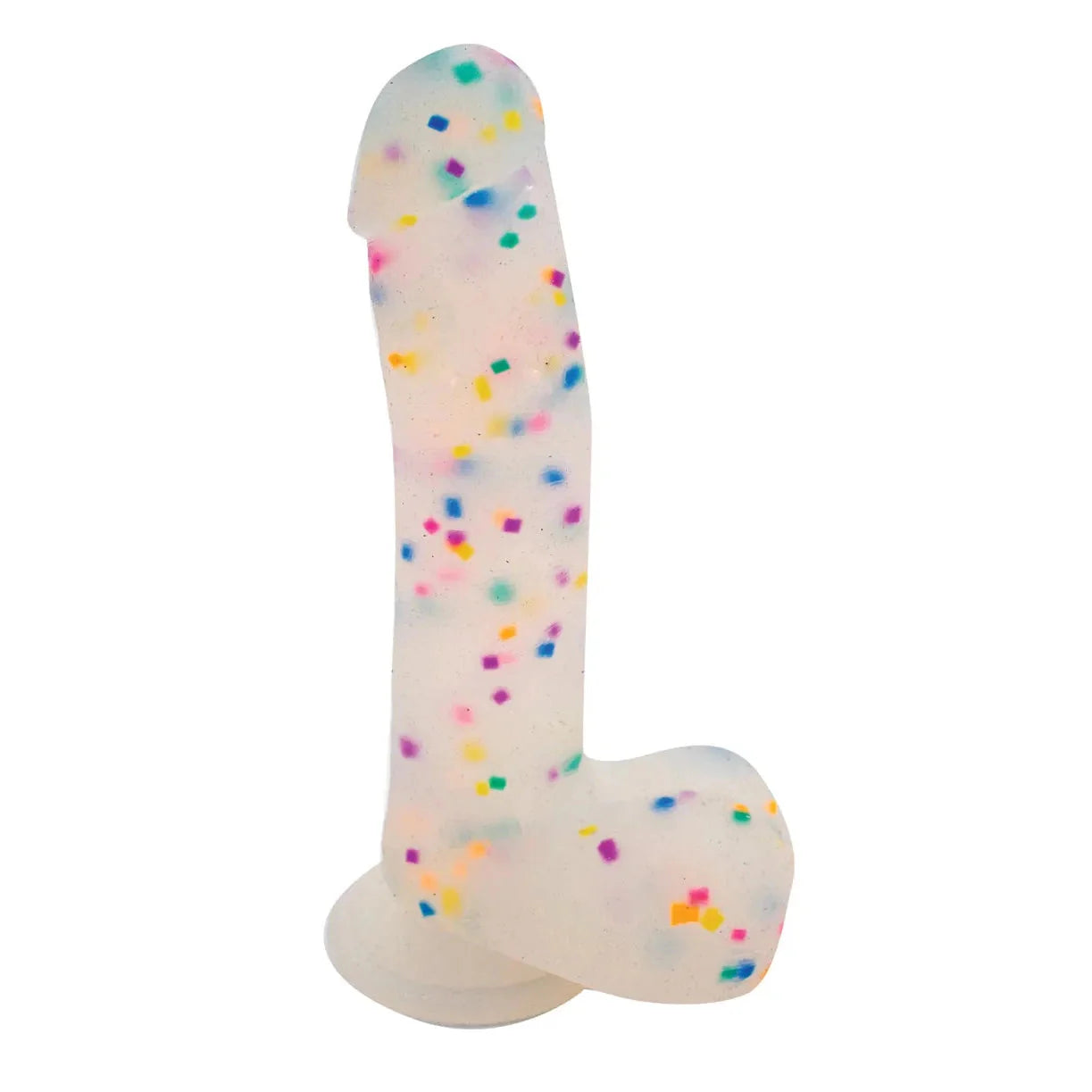 Get Lucky 8.5 Inch Real Skin Confetti Dildo - HotCherry Get Lucky 8.5 Inch Real Skin Confetti Dildo - HotCherry