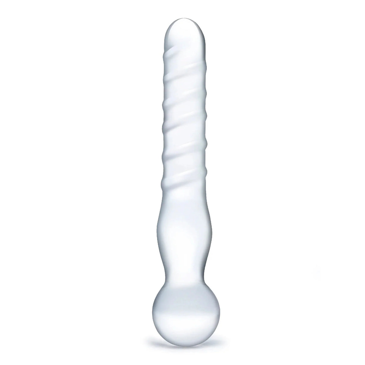 Joystick Clear Glass Dildo