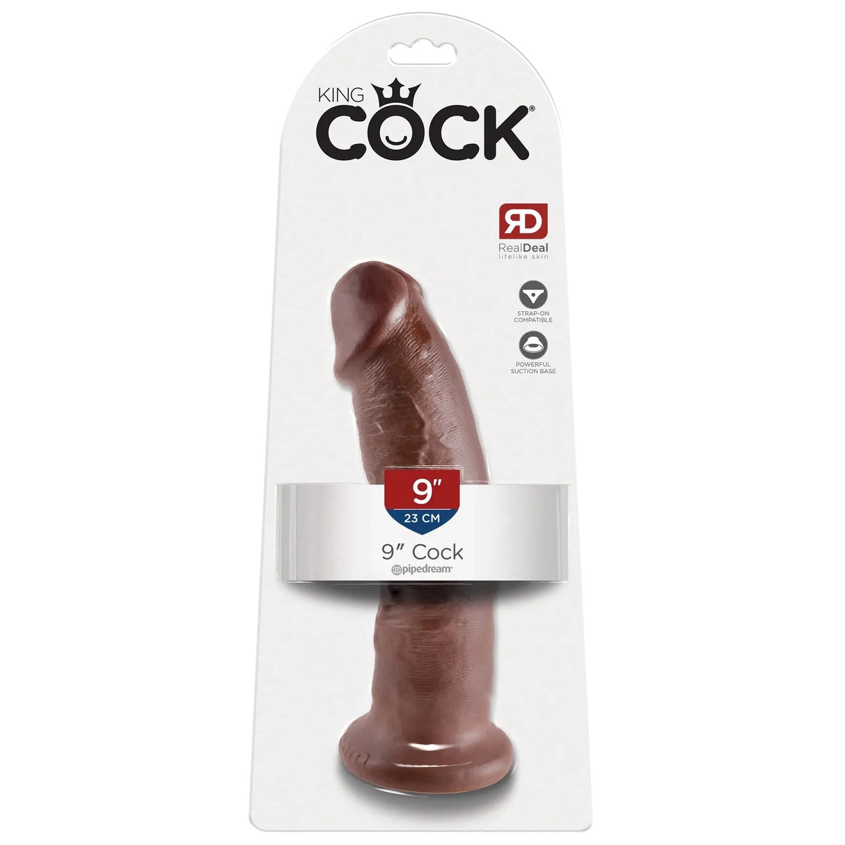 King Cock 9 Inch Realistic Dildo