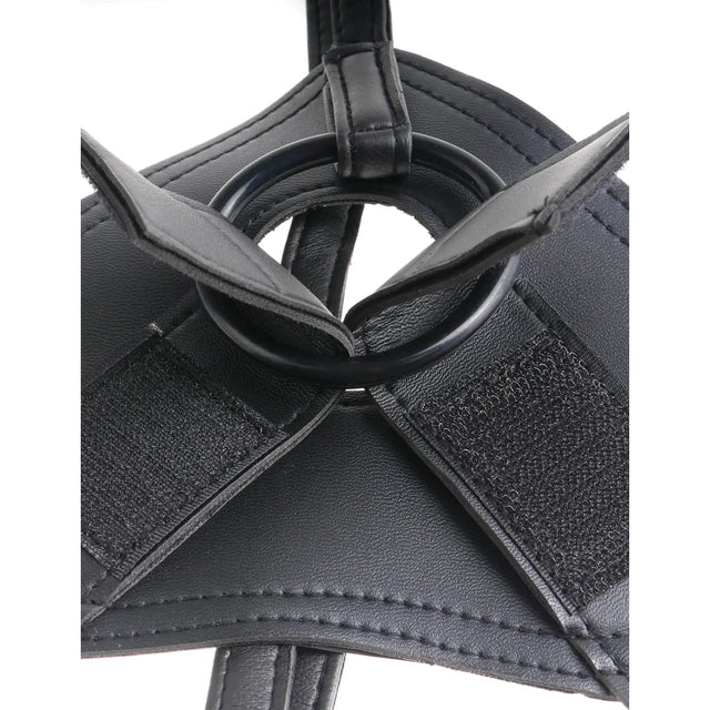 King Cock Strap-on Harness with 7 Inch Cock