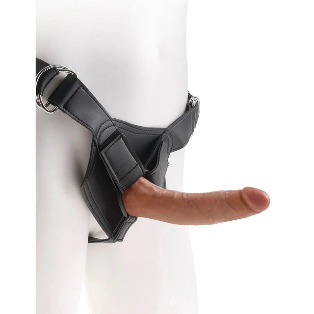 King Cock Strap-on Harness with 7 Inch Cock