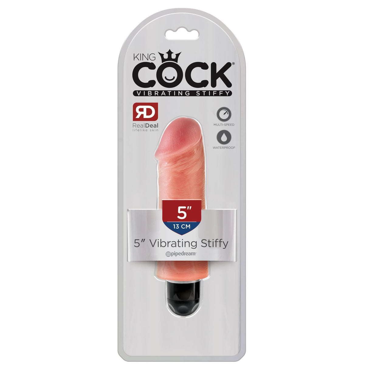 King Cock Vibrating Stiffy Dildo