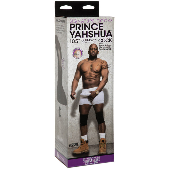 Prince Yahshua 10.5 Inch Ultraskyn Vac-U-Lock Dildo