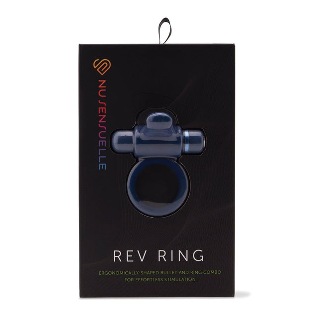 Sensuelle Silicone Vibrating Bullet Cock Ring