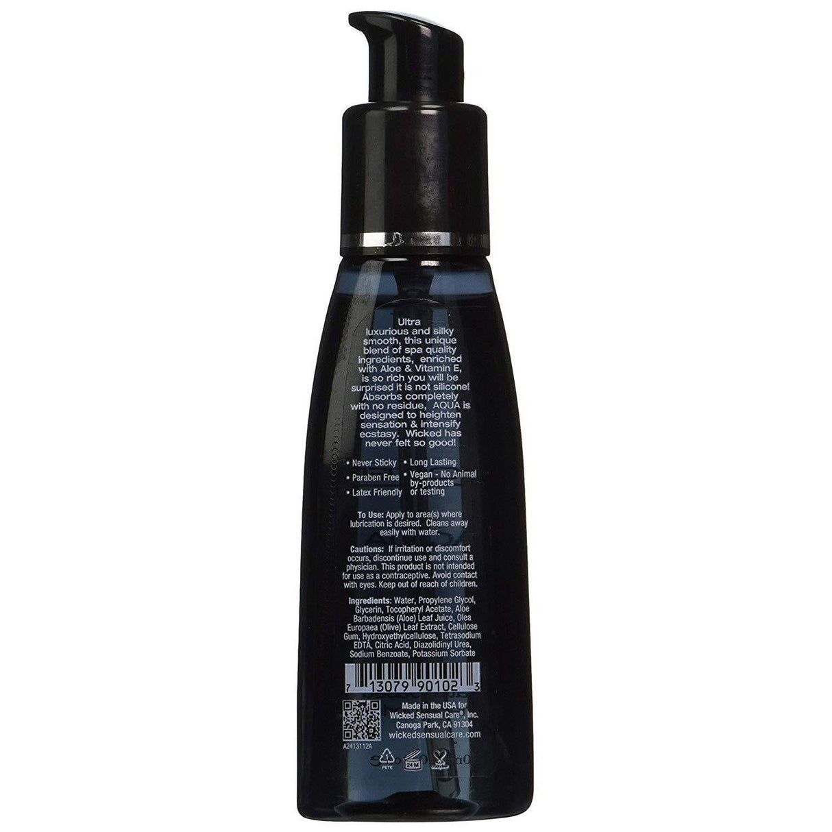 Wicked Aqua Waterbased Lubricant