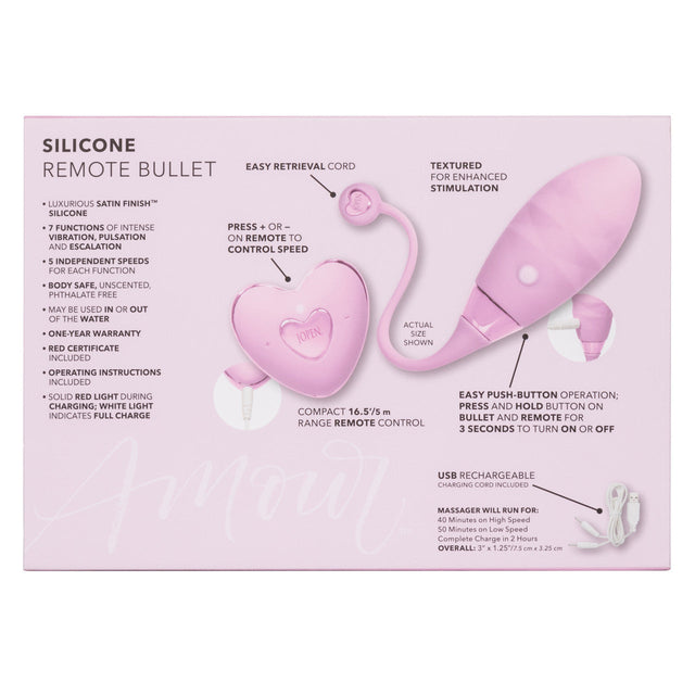 Amour Silicone Bullet Vibrator