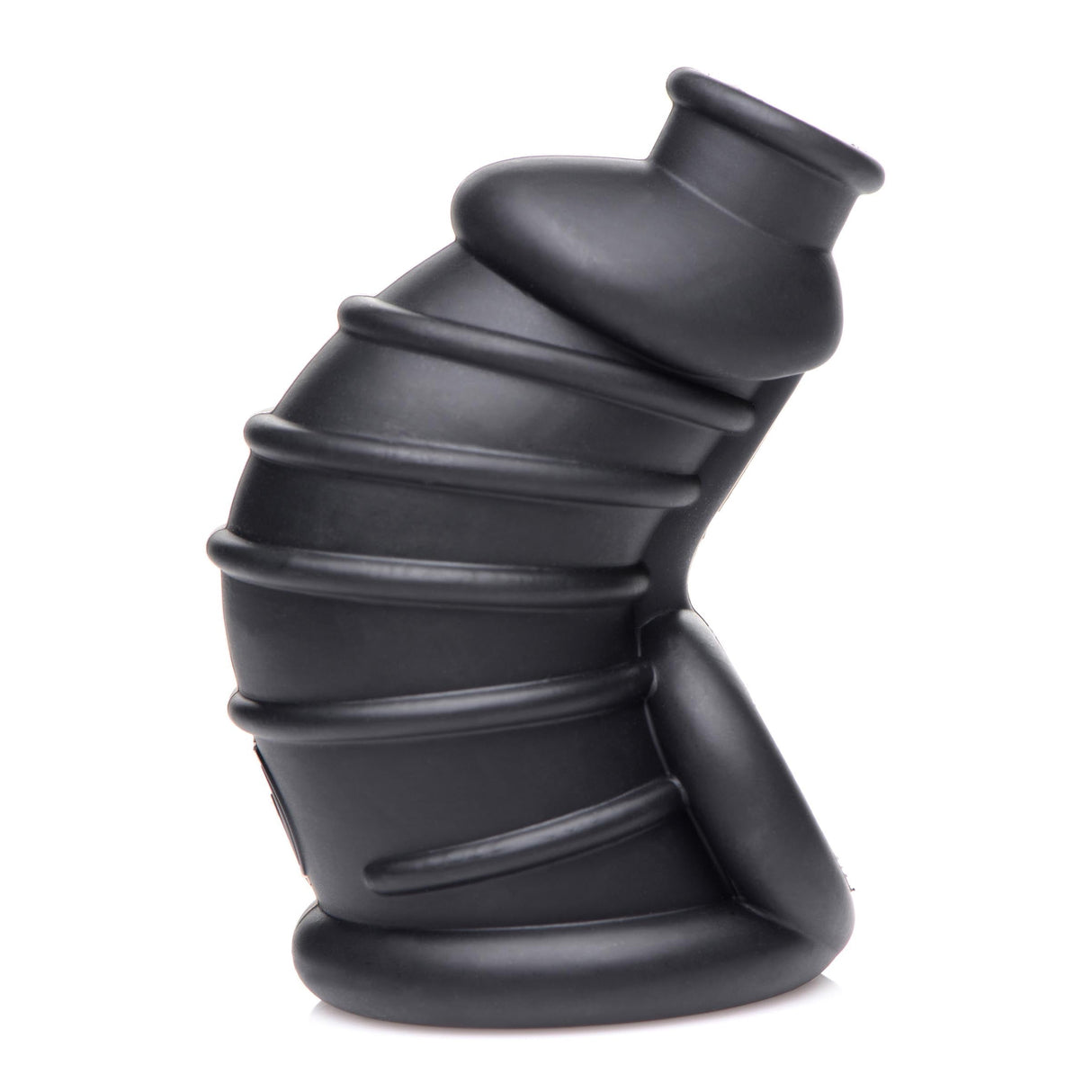 Chamber Black Silicone Chastity Cage