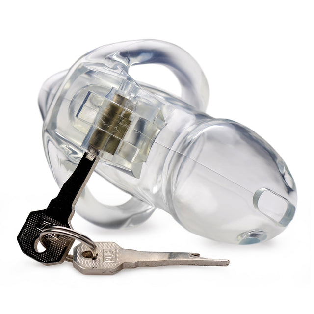 Clear Captor Chastity Cage
