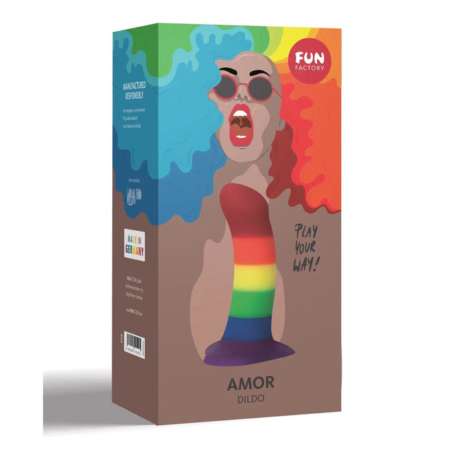 FUN FACTORY Amor Rainbow Dildo