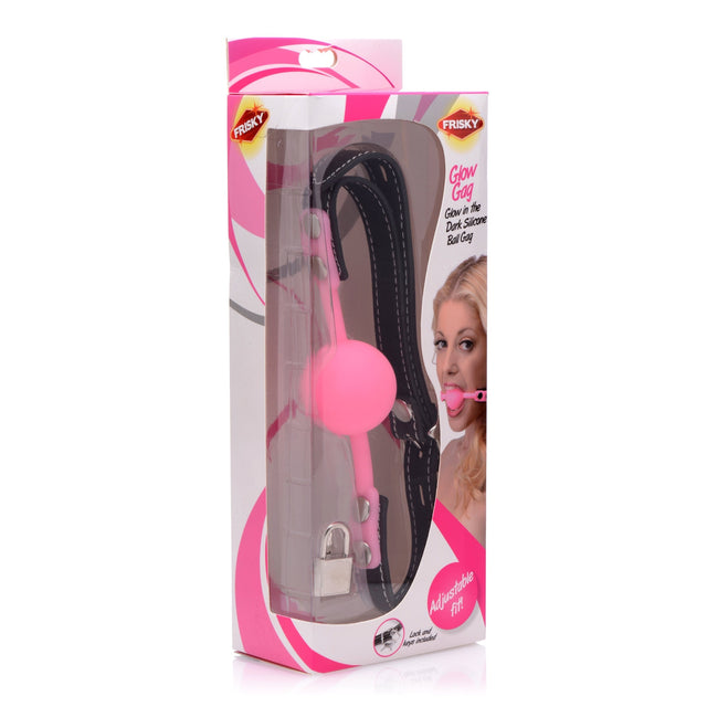 Glow in the Dark Silicone Ball Gag