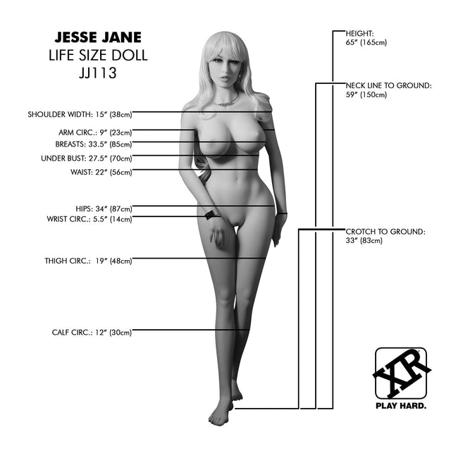 Jesse Jane Life-Size Silicone Sex Doll