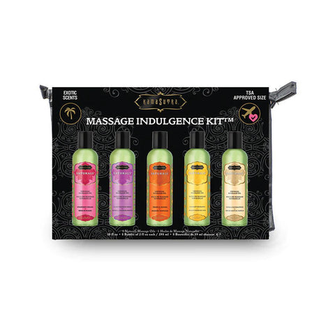 Kama Sutra Naturals Indulgence Sensual Massage Oil Kit