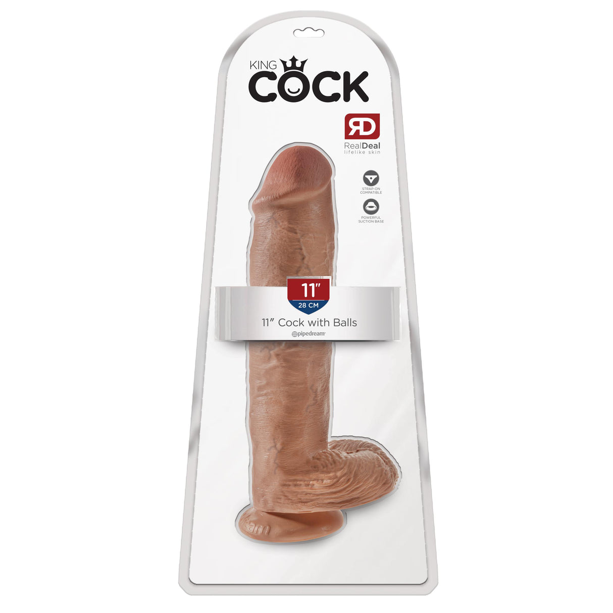 King Cock 11 Inch Cock with Balls